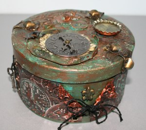 Steampunkbox rund